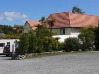 Tourist Rental Franz Josef Campervan Park from Franz Josef Glacier, Westland, West Coast