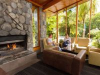 Tourist Rental Scenic Hotel Franz Josef Glacier from Franz Josef Glacier, Westland, West Coast