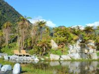 Tourist Rental Glacier Country Campervan Park from Franz Josef Glacier, Westland, West Coast